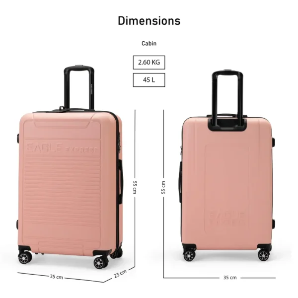 Eagle express Info image Defender baby pink-05