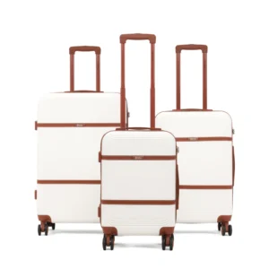 Terranova ABS Hard Luggage Set of 3 Pcs